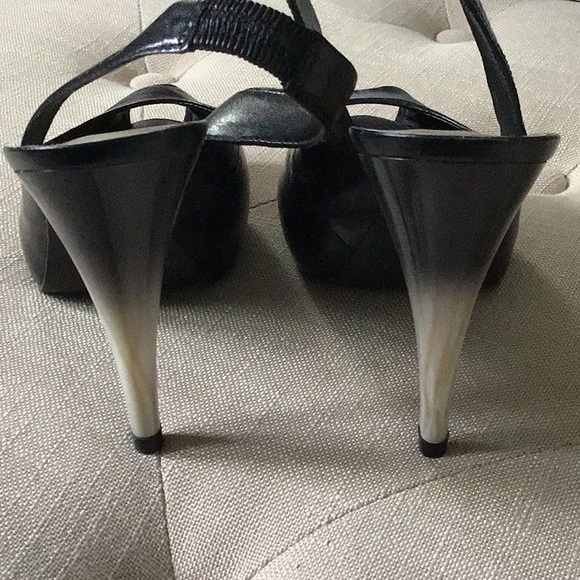 Jessica Simpson leather heels size 6 - Picture 4 of 4